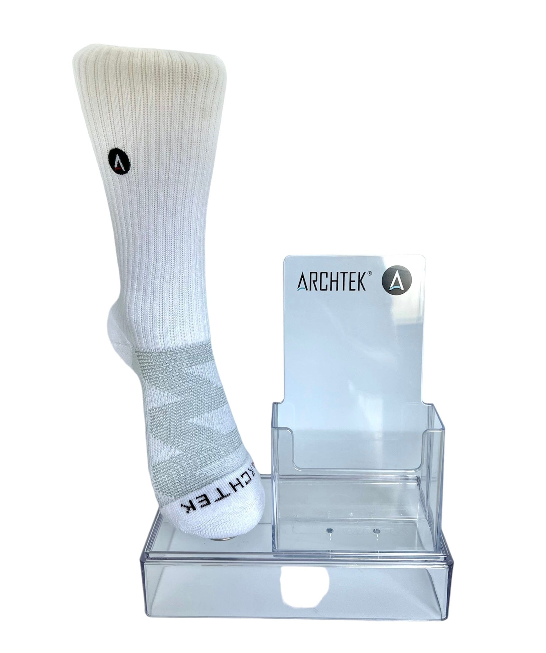 Foot Model + Brochure Holder