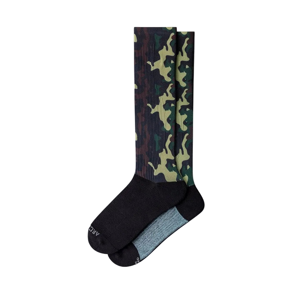 1 x ArchTek® Compression Socks Green Camo Compression Socks