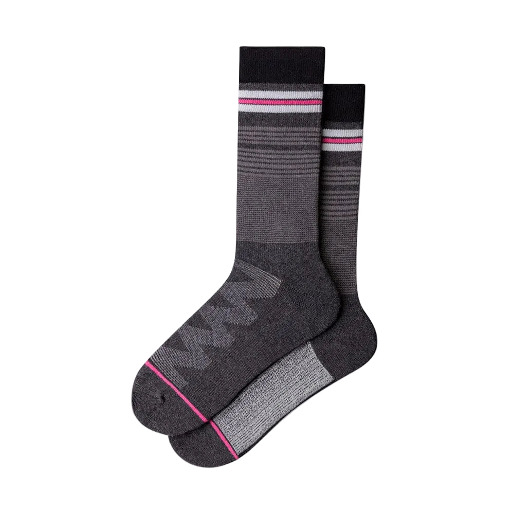 Dress Socks - Multi Stripes Dark Grey Slate dress socks