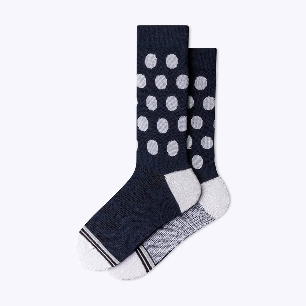 ArchTek® Dress Socks dress socks ArchTek White Dots Medium