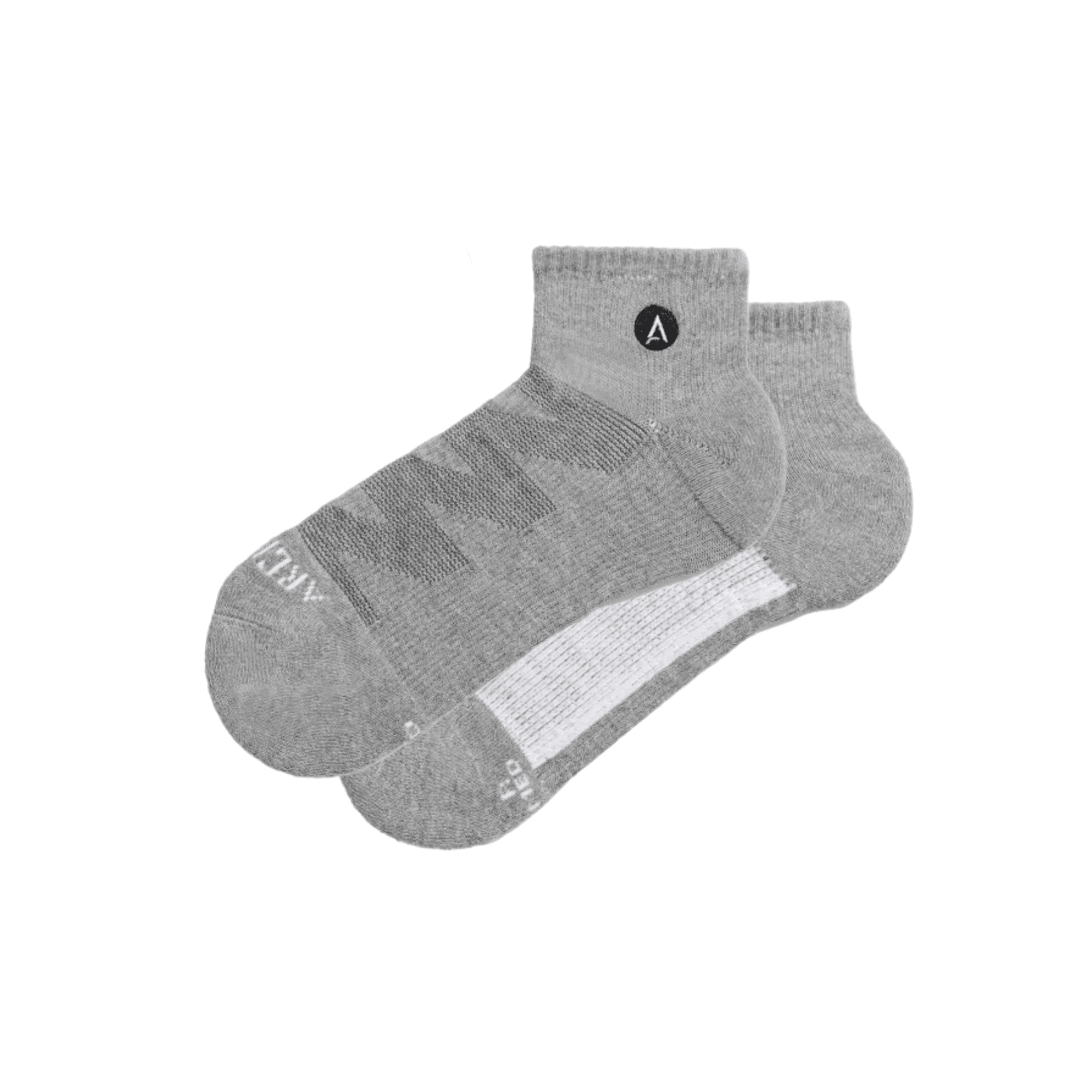 ArchTek® Quarter Socks Gray athletic socks