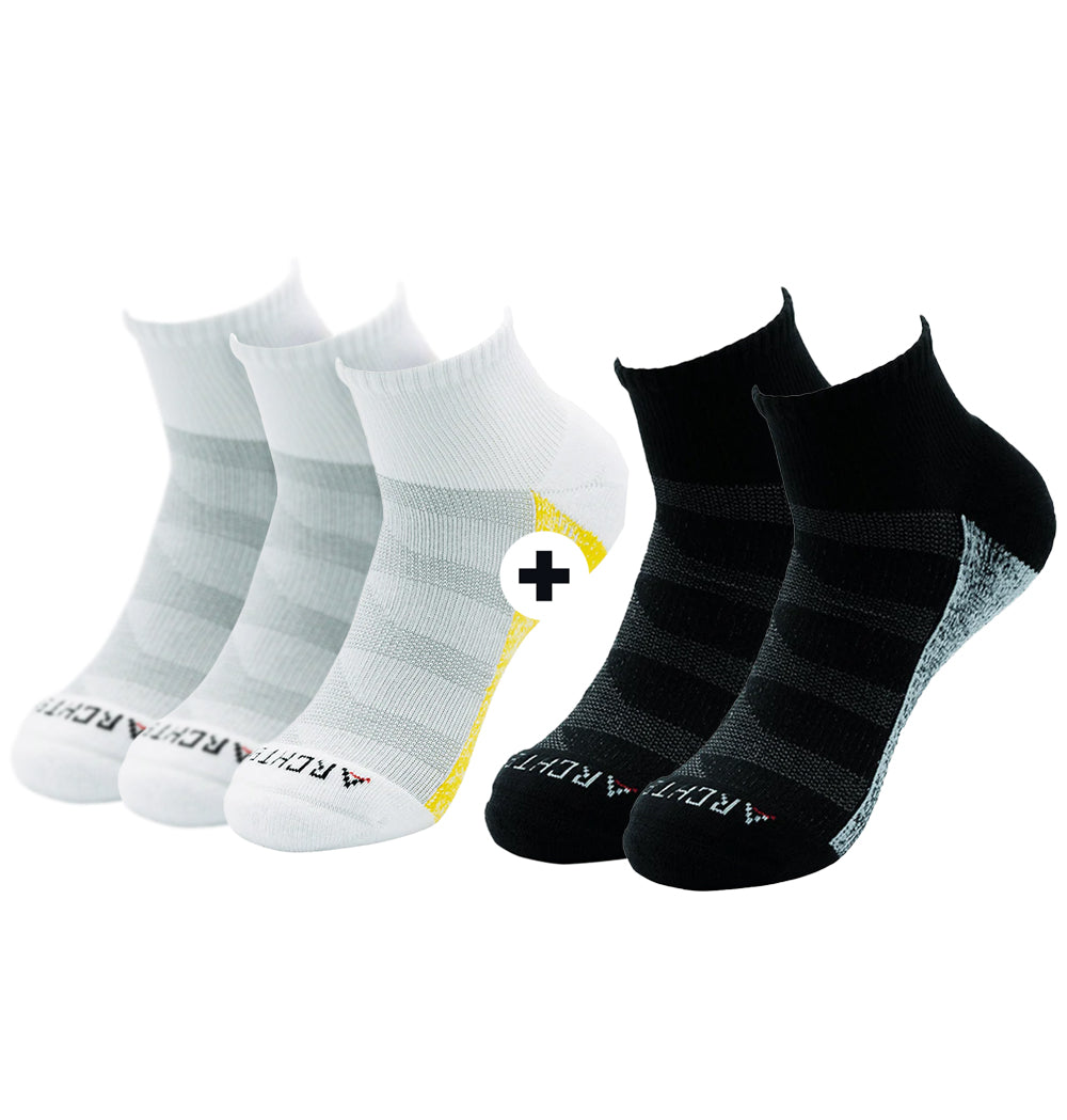 Archtek Sock Bundle | BUY 3 GET 2 FREE athletic socks ArchTek