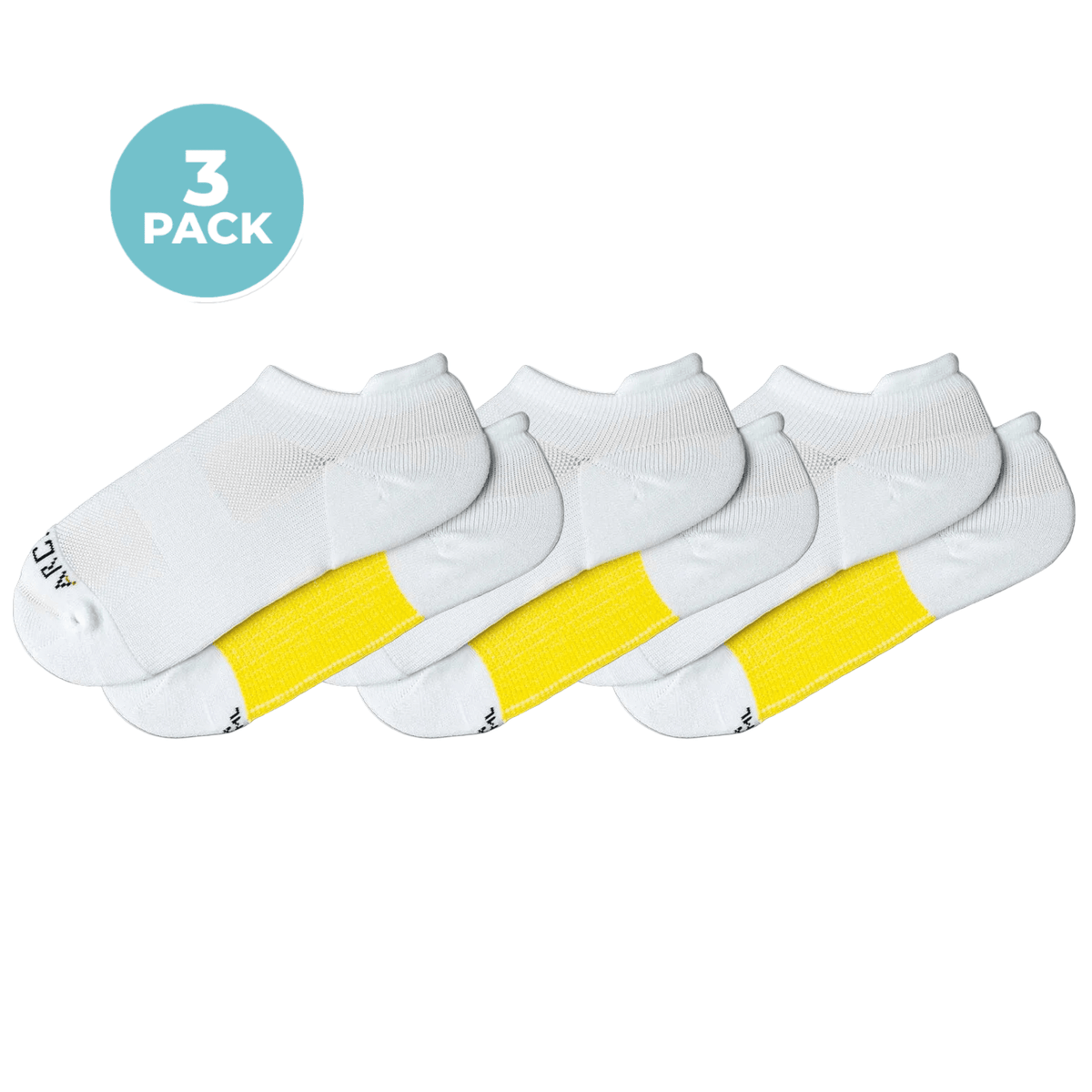 ArchTek® Ankle Socks Bundles 3 Pack White athletic socks