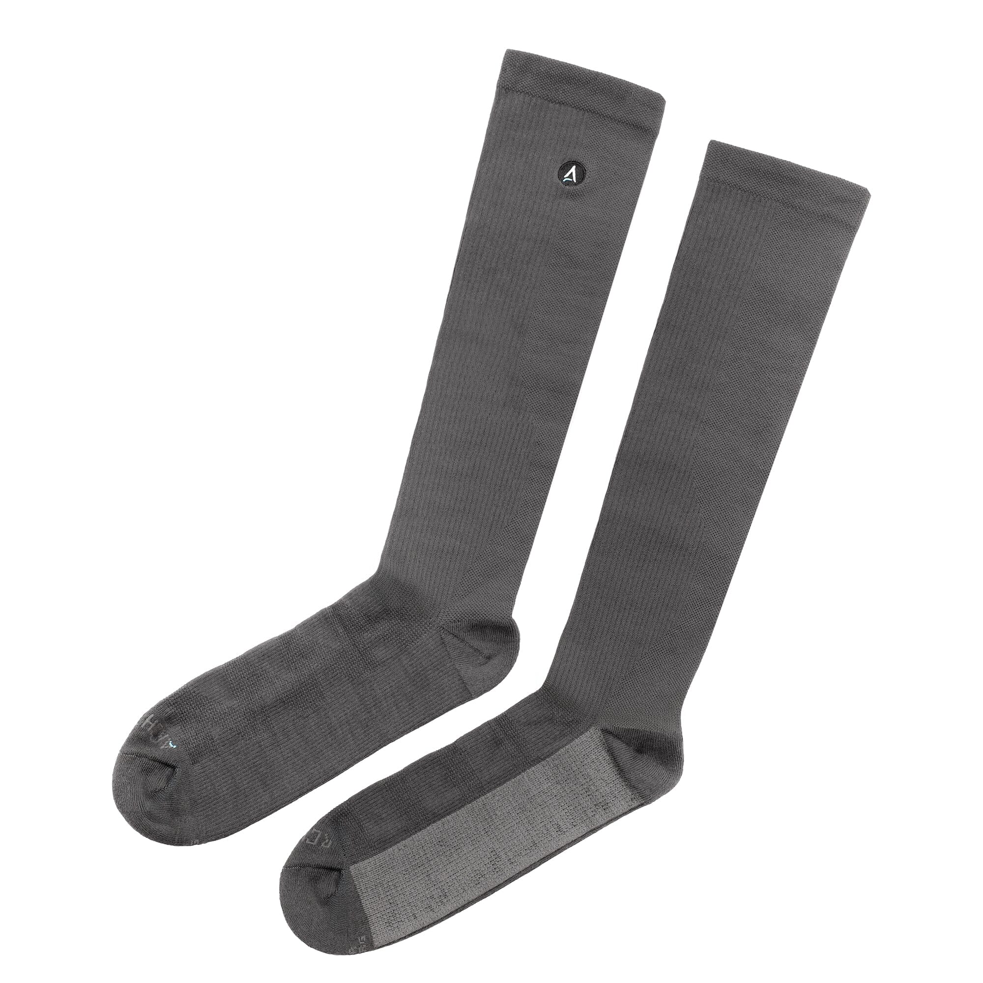 ArchTek® Knee High Socks Gray Solid Knee High