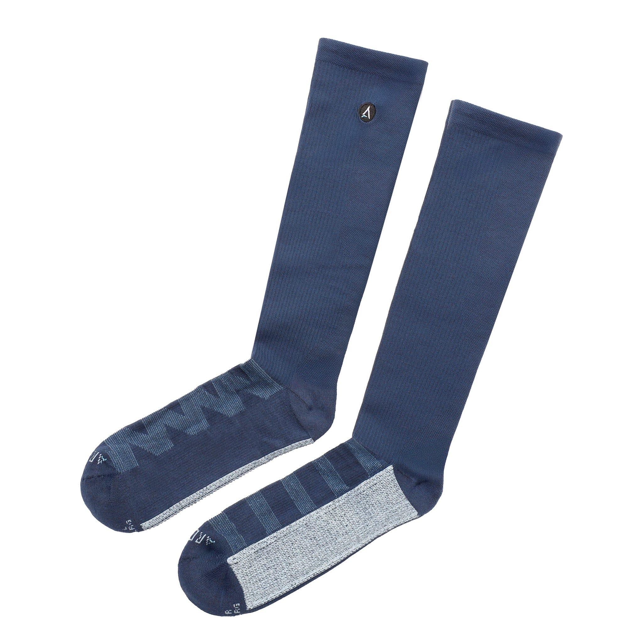 ArchTek® Knee High Socks Blue Solid Knee High