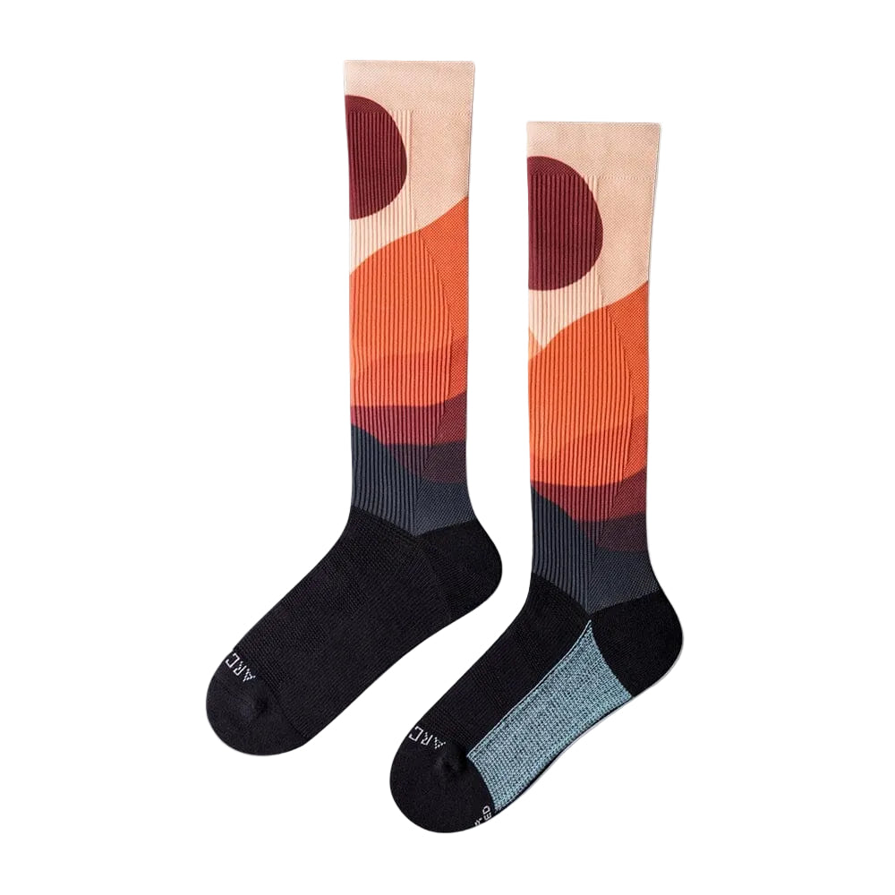 ArchTek® Compression Socks (Orange Hillside) Compression Socks