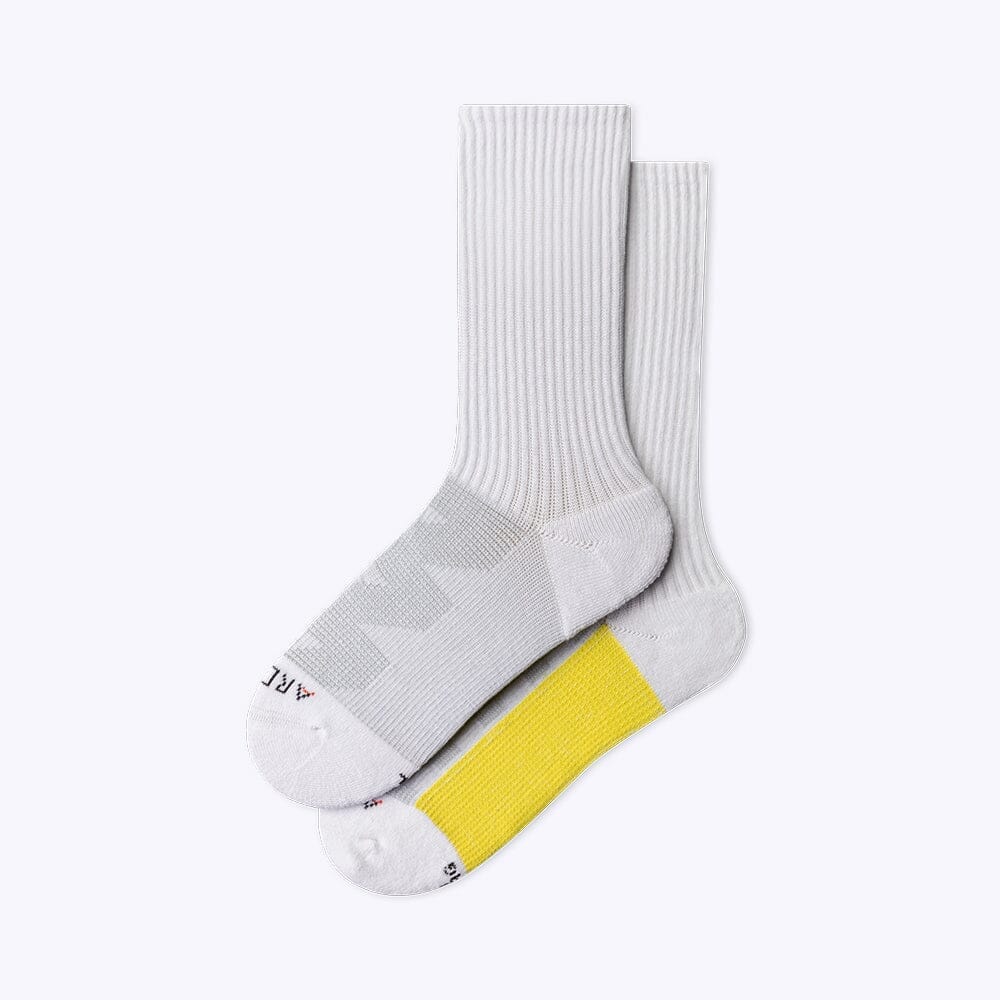 1 x ArchTek® Crew Socks ArchTek White Small 