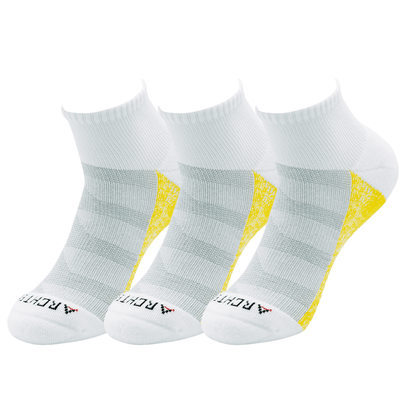 ArchTek® Quarter Socks (3 Pack White) athletic socks ArchTek Medium 