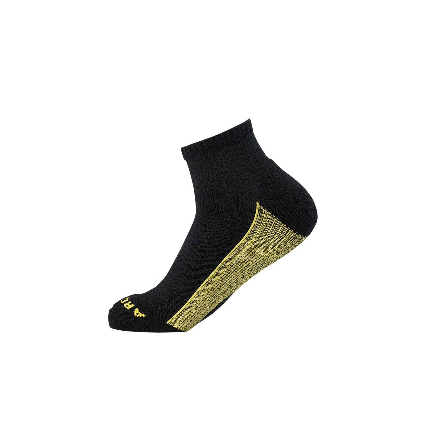 Black Athletic Quarter Sock athletic socks ArchTek