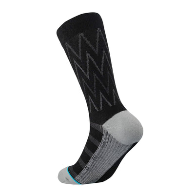 Black/Grey Herringbone Dress Sock dress socks ArchTek
