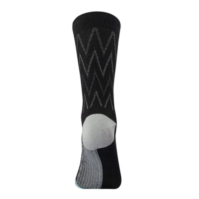 Black/Grey Herringbone Dress Sock dress socks ArchTek