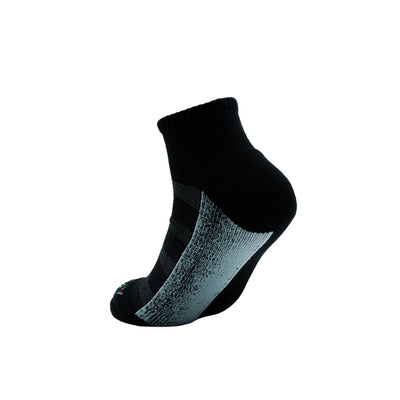 New Athletic Quarter Sock in Black Improved version athletic socks ArchTek