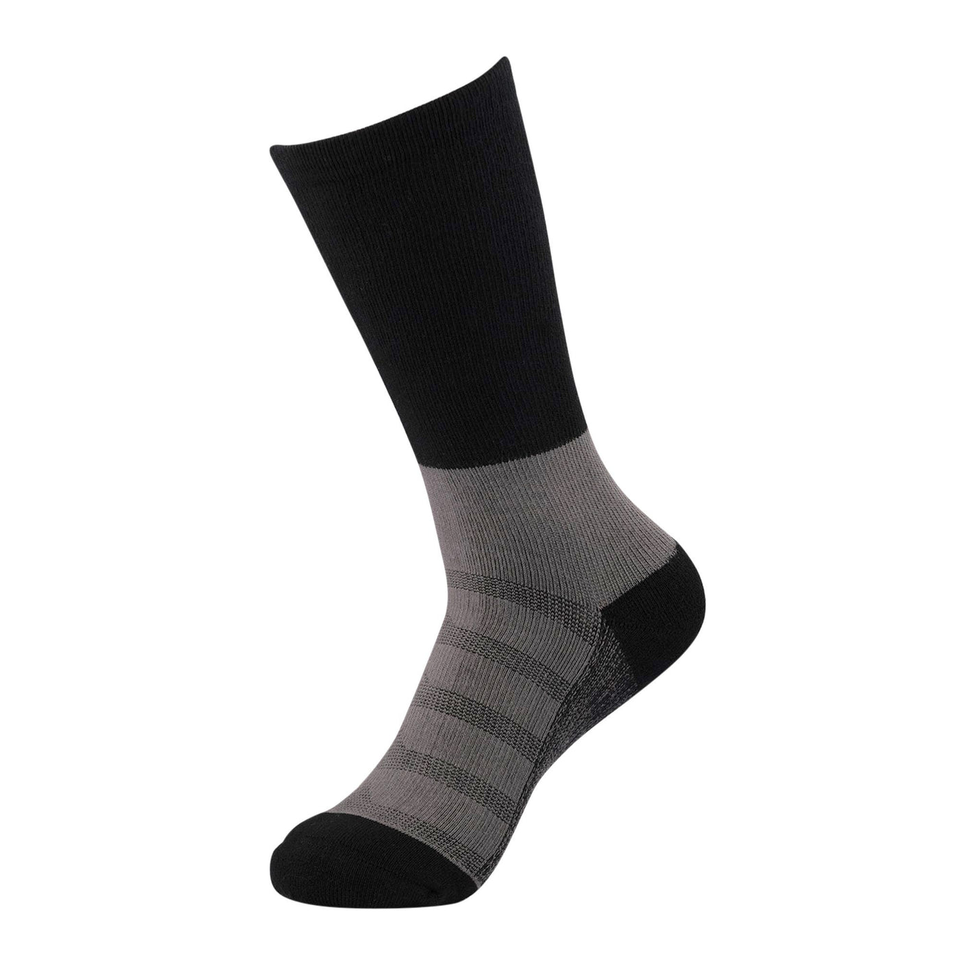 Black/Slate 2-tone Dress Sock dress socks ArchTek Women's Medium (sizes 8-10.5) Black