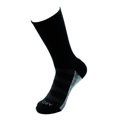 New Athletic Crew Sock in Black improved version athletic socks ArchTek 