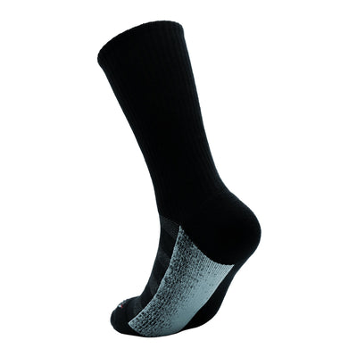 New Athletic Crew Sock 3-Pack in Black improved version athletic socks ArchTek 
