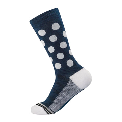 Navy/White Dots Dress Sock dress socks ArchTek