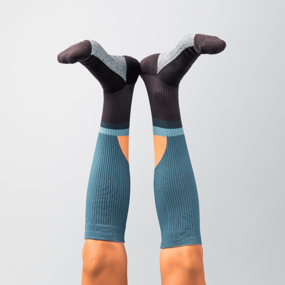 ArchTek® Compression Socks (Blue Sunrise) Compression Socks ArchTek 