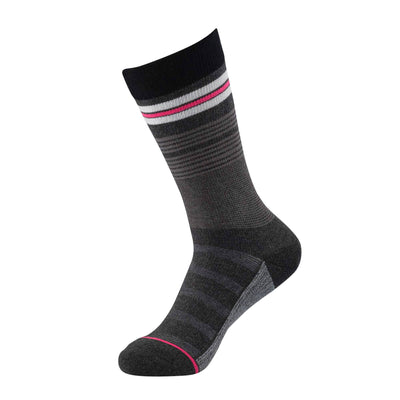 Dark Grey/Slate Heather Dress Sock dress socks ArchTek Women's Medium (sizes 8-10.5) Black