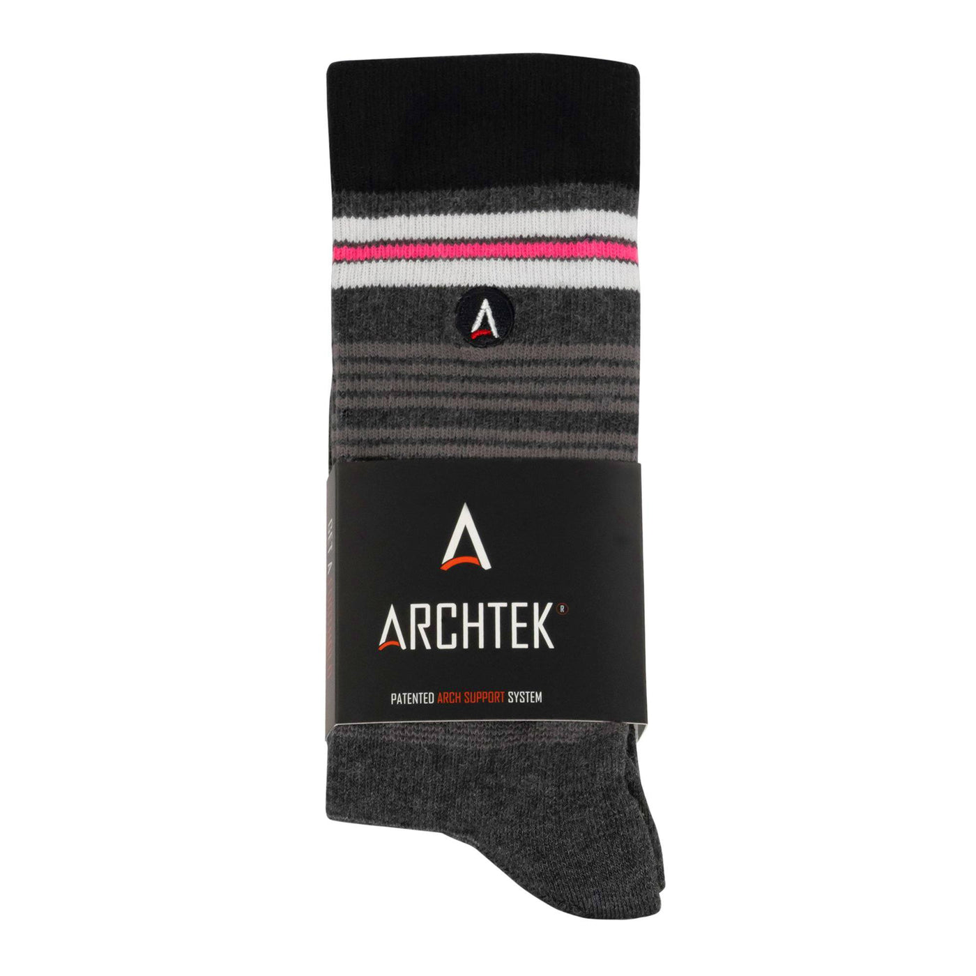 Dark Grey/Slate Heather Dress Sock dress socks ArchTek