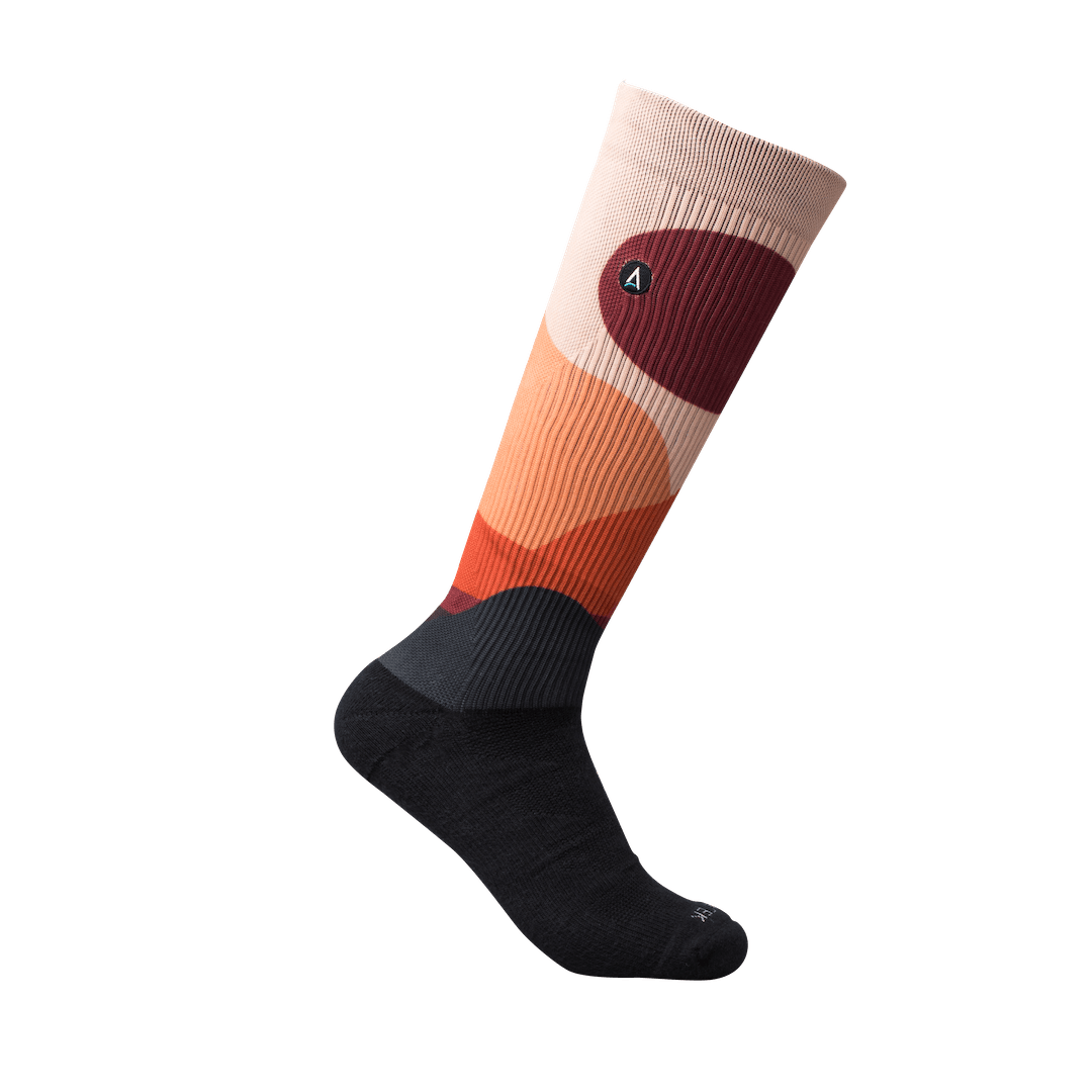 ArchTek® Compression Socks (Orange Hillside) Compression Socks ArchTek 