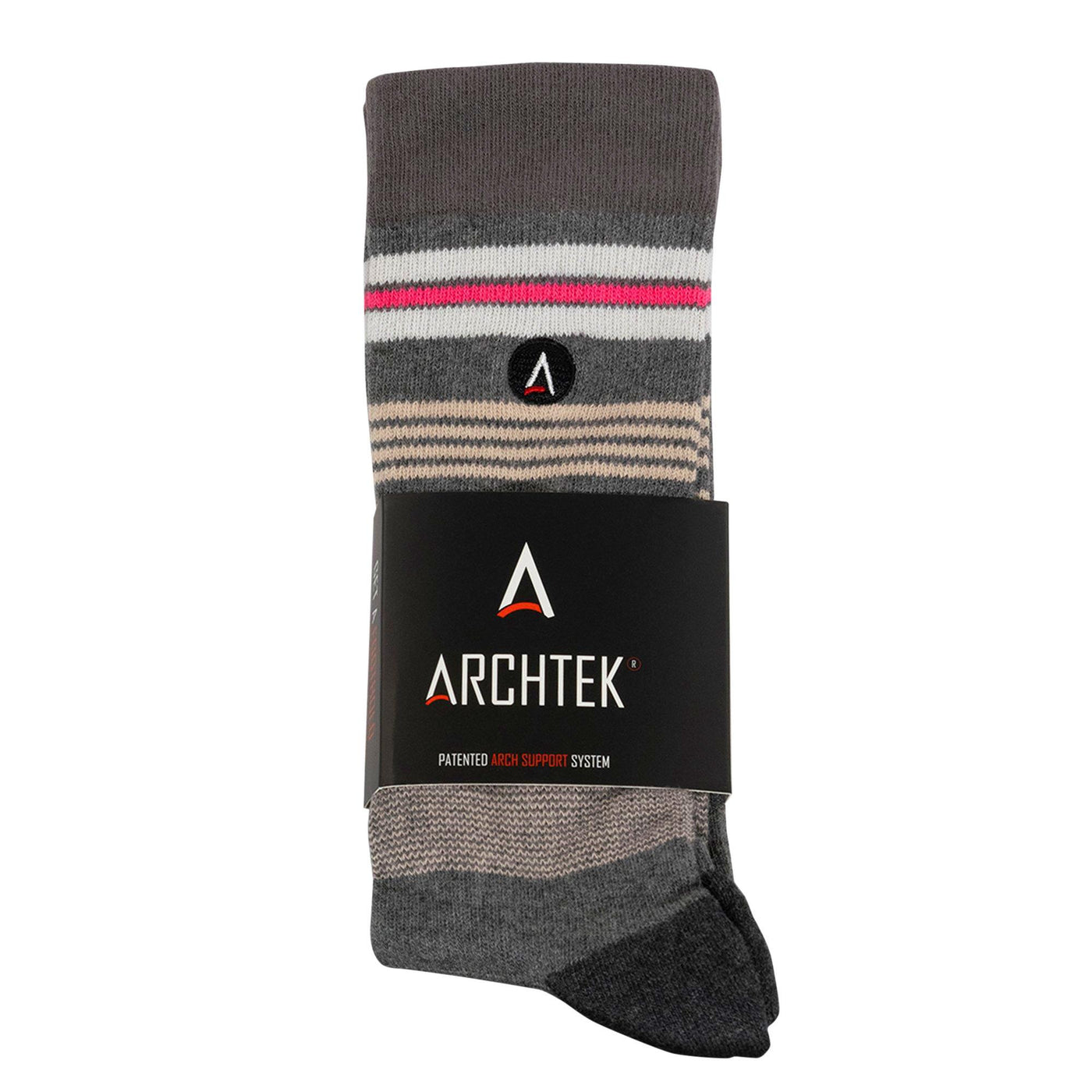 Light Grey/Slate Heather Dress Sock dress socks ArchTek