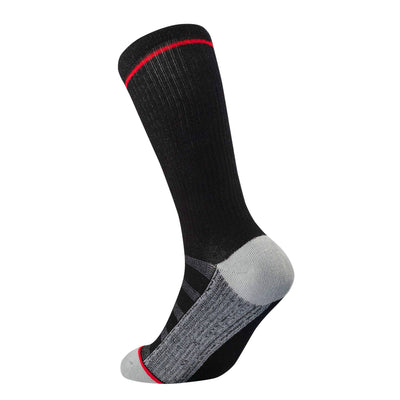 Onyx Black Ribbed Dress Sock dress socks ArchTek