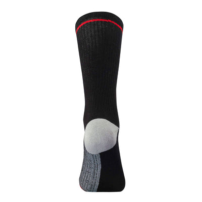 Onyx Black Ribbed Dress Sock dress socks ArchTek