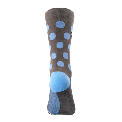 Light Blue Dots ArchTek Dress Sock dress socks ArchTek