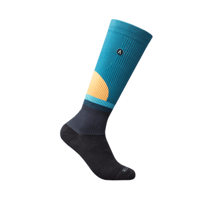 ArchTek® Compression Socks (Blue Sunrise) Compression Socks ArchTek 