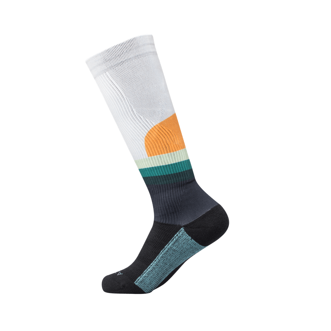 ArchTek® Compression Socks (Green Sunrise) Compression Socks ArchTek 