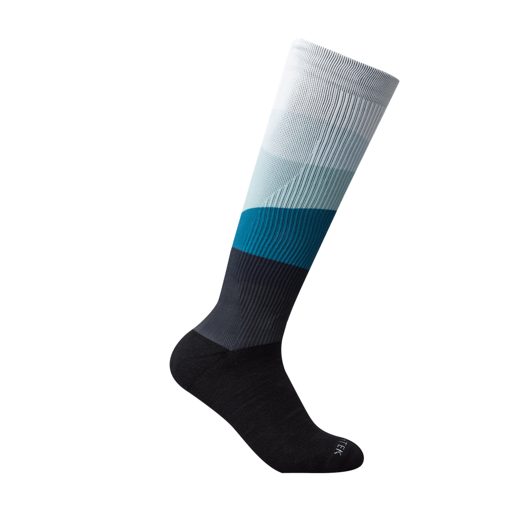 ArchTek® Compression Socks (Blue Waves) Compression Socks ArchTek 