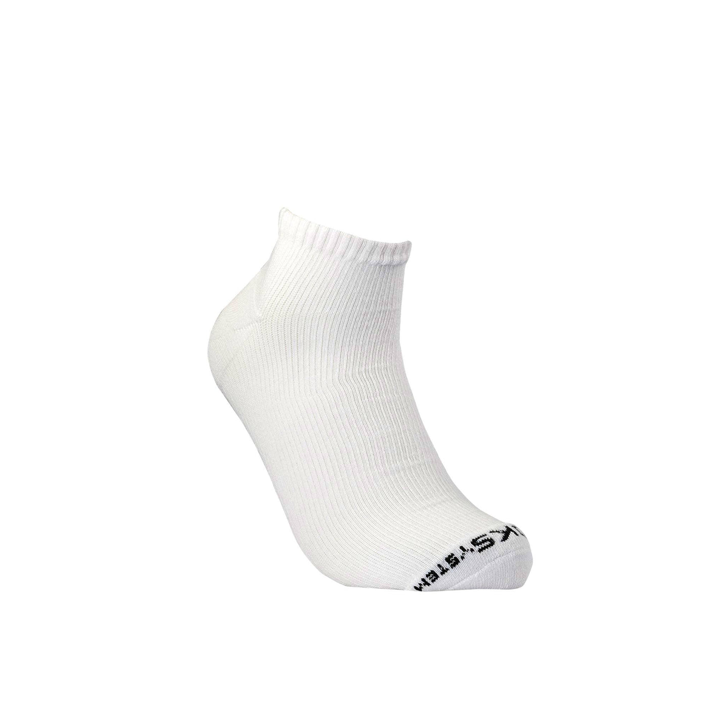 White Athletic Quarter Sock athletic socks ArchTek