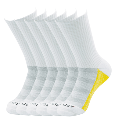 ArchTek® Crew Socks (6 Pack White) athletic socks ArchTek Medium 