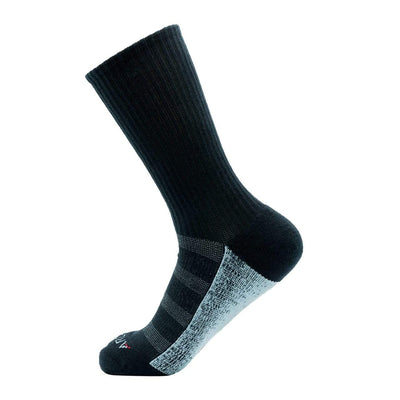 Black White Combo Athletic Crew Socks athletic socks ArchTek
