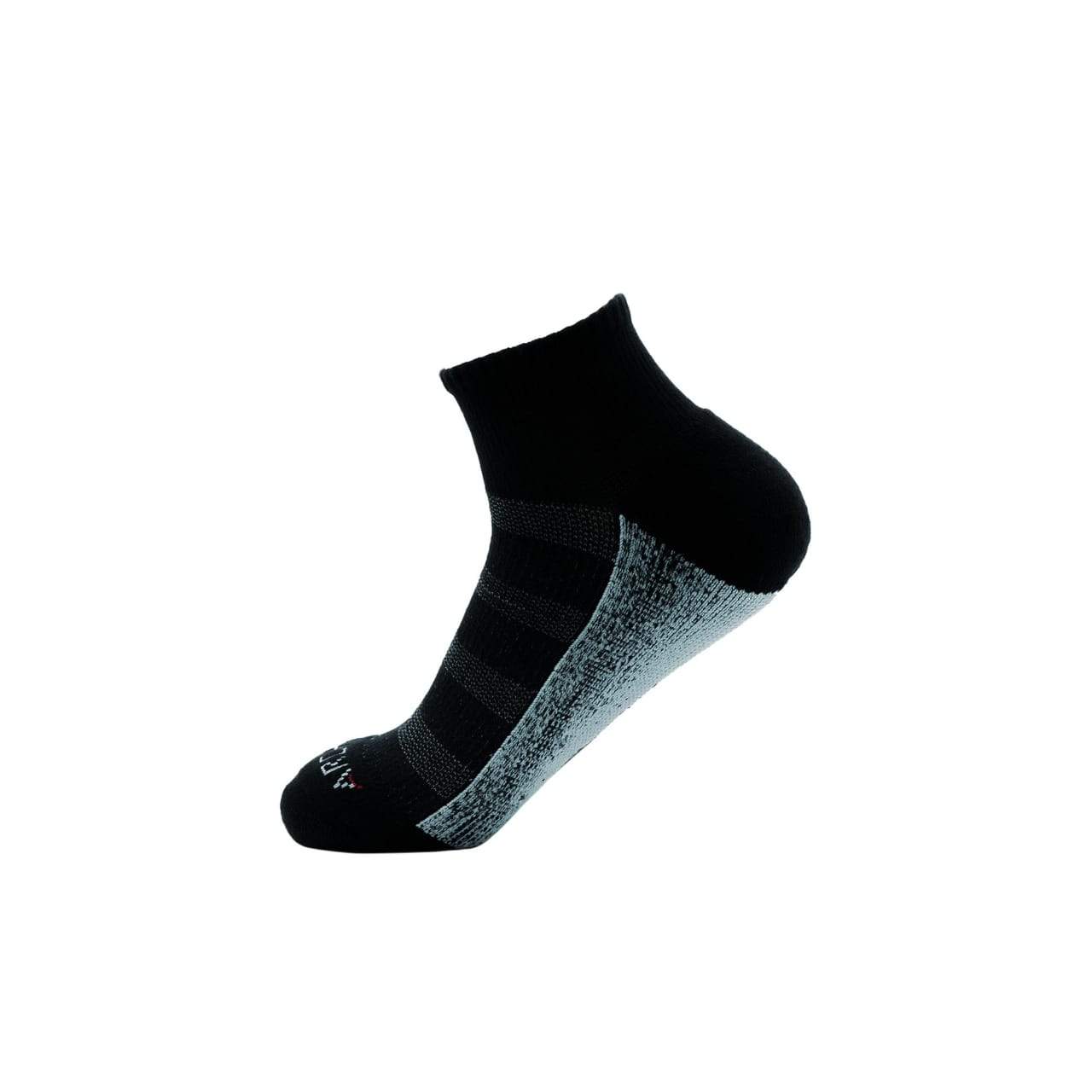 Black White Combo Athletic Quarter Socks athletic socks ArchTek